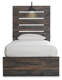 Drystan Panel Bed with Storage, Dresser, Mirror and Chest