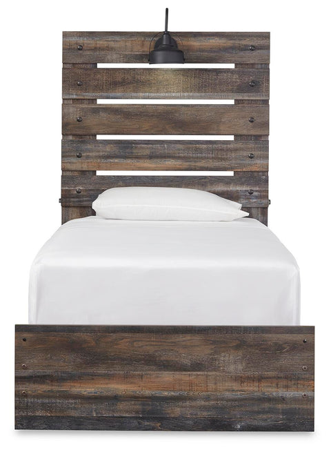 Drystan Panel Bed with Dresser and Nightstand