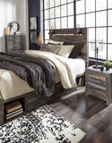Drystan Panel Bed with 4 Storage Drawers with Dresser