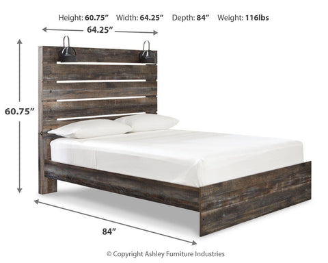 Drystan Panel Bed