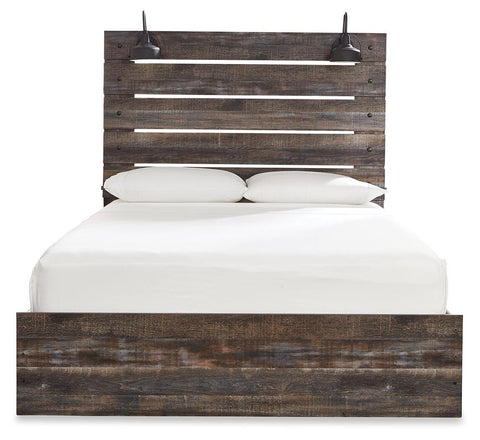 Drystan Panel Bed with Dresser and Nightstand