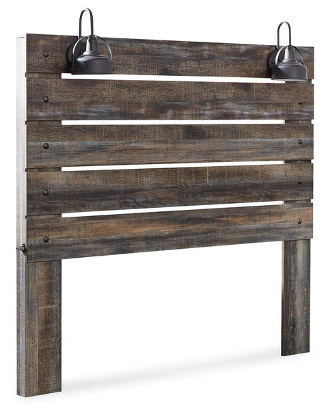 Drystan Panel Headboard with Dresser