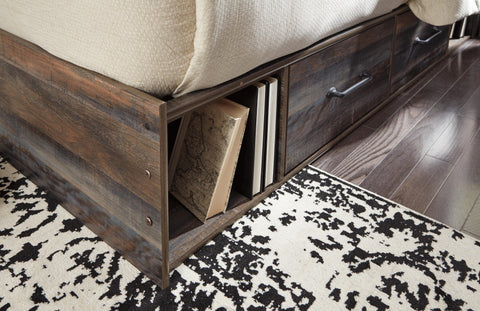 Drystan Bookcase Storage Bed, Dresser, Mirror, Chest and 2 Nightstands