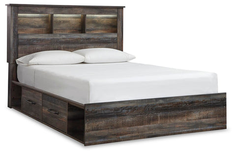 Drystan Bookcase Bed with 2 Storage Drawers and Dresser