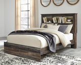 Drystan Bookcase Bed, Dresser, Mirror and Chest