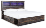 Drystan Bookcase Bed with 2 Nightstands