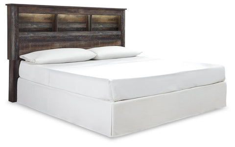 Drystan Bookcase Headboard, Dresser, Mirror and Chest