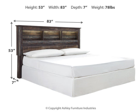 Drystan Bookcase Headboard