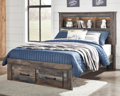 Drystan Bookcase Storage Bed and Chest