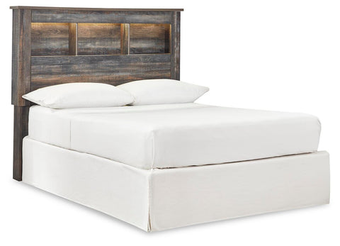 Drystan Bookcase Headboard, Dresser, Mirror, Chest and 2 Nightstands