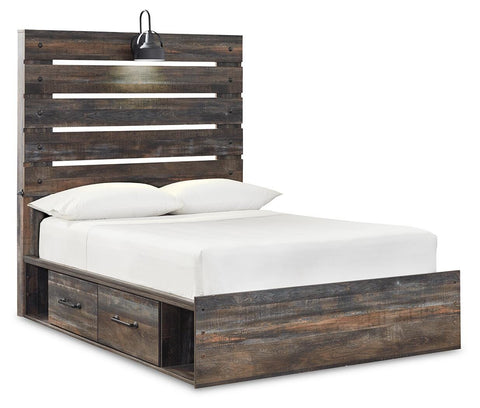 Drystan Bookcase Storage Bed and Chest