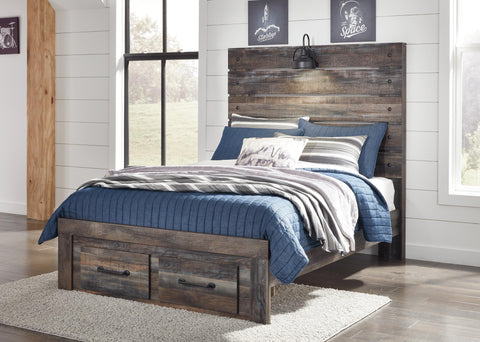 Drystan Storage Bed, Dresser and 2 Nightstands