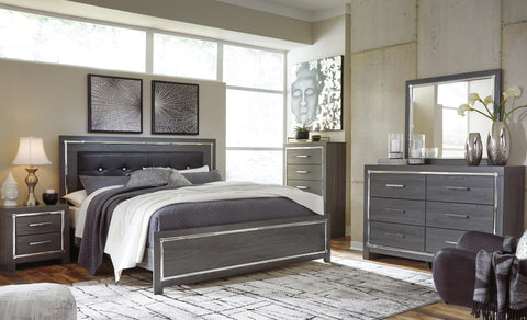 Lodanna Panel Bed and Dresser