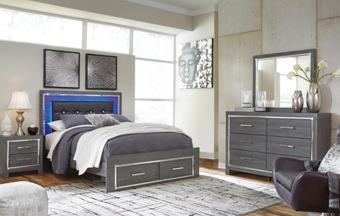 Lodanna Storage Bed, Chest and Nightstand