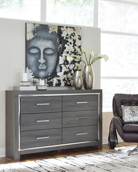 Lodanna Panel Storage Bed and Dresser