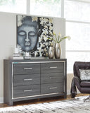 Lodanna Panel Storage Bed and Dresser