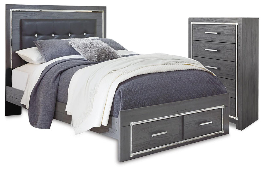 Lodanna Panel Storage Bed and Chest
