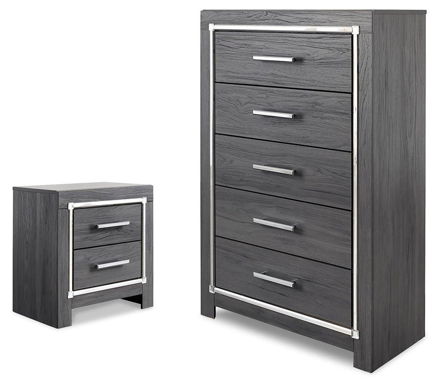 Lodanna Chest and Nightstand