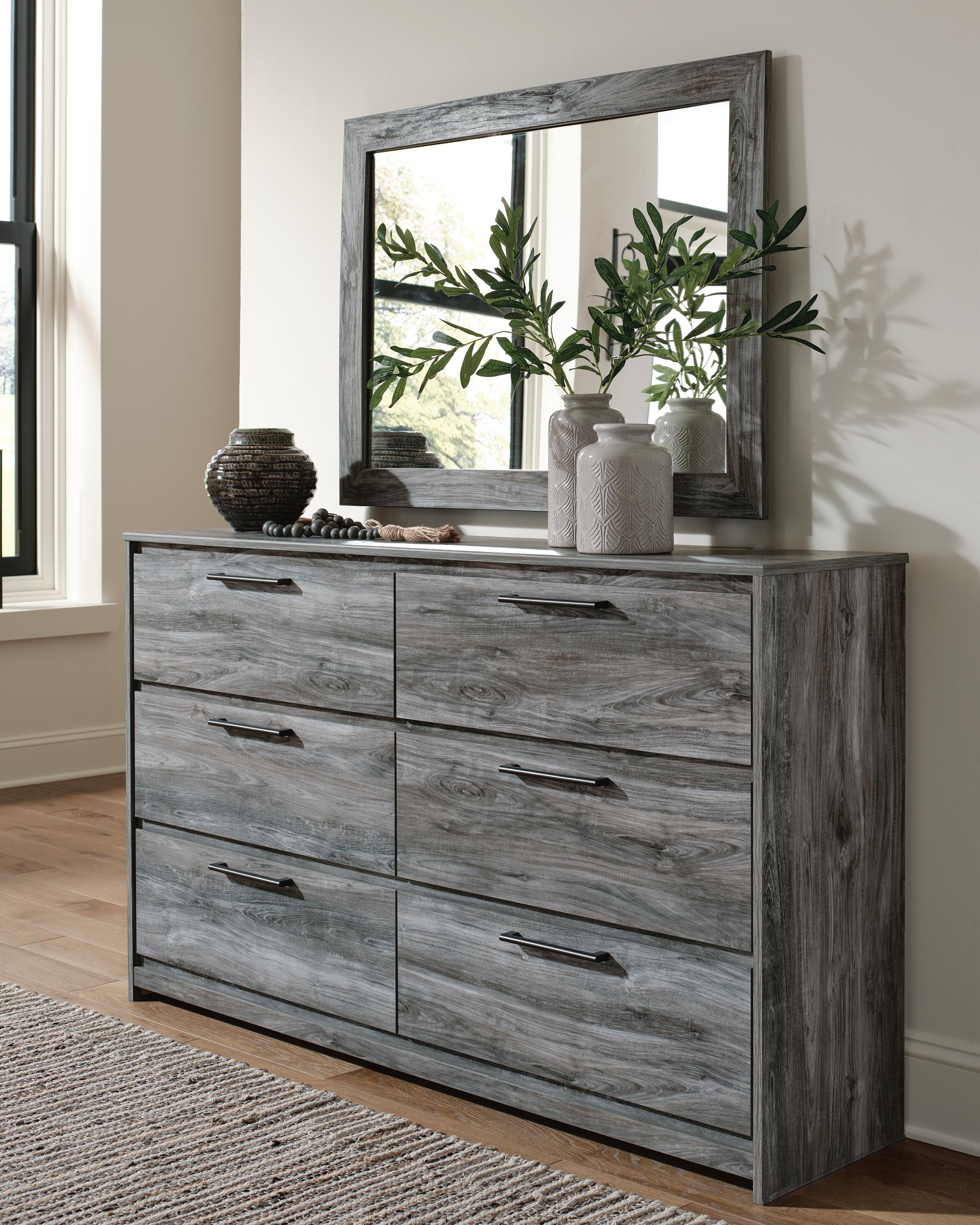 Baystorm Panel Storage Bed, Dresser, Mirror, Chest and 2 Nightstands
