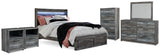 Baystorm Panel Storage Bed, Dresser, Mirror, Chest and 2 Nightstands