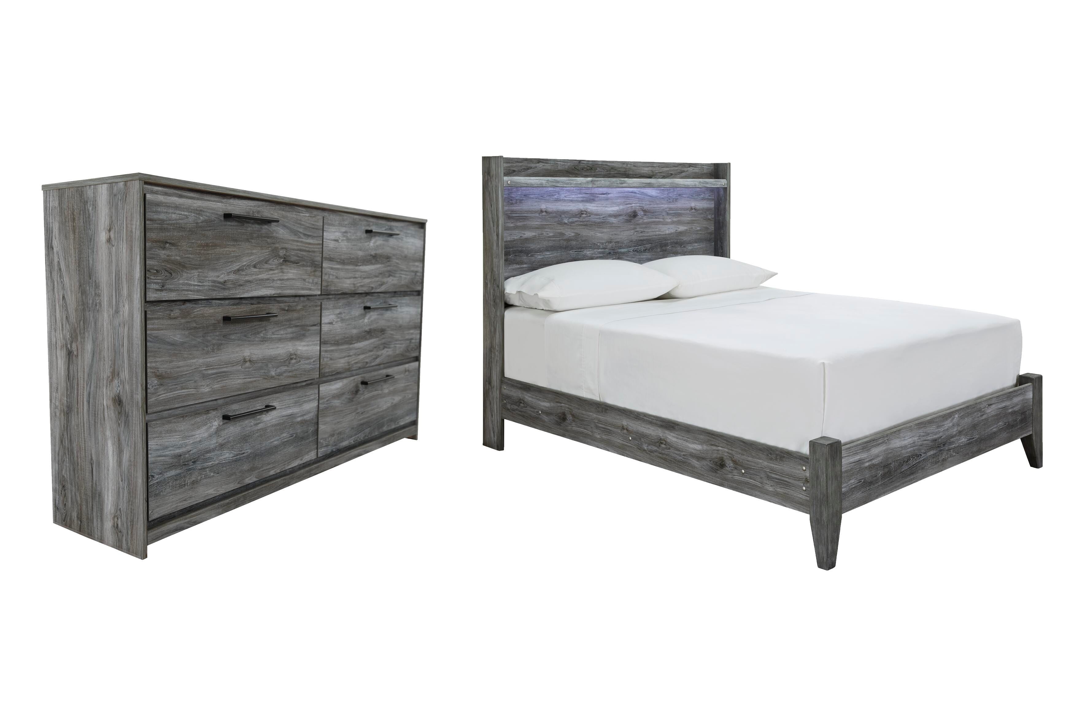 Baystorm Panel Bed and Dresser