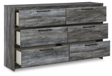 Seagrant Panel Bed with Storage, Dresser and 2 Nightstands