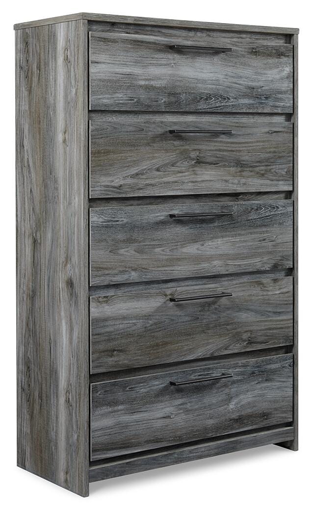 Baystorm Panel Storage Bed, Dresser, Mirror, Chest and Nightstand