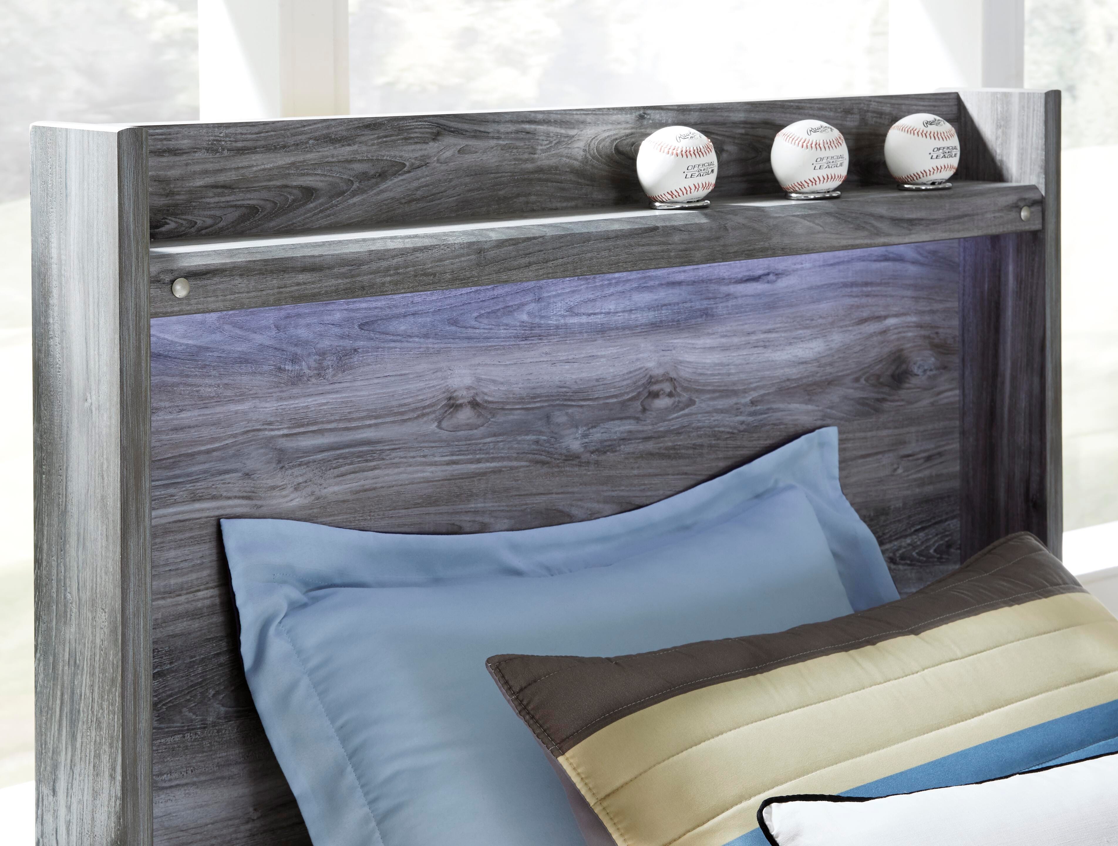 Baystorm Panel Headboard Bed. Dresser, Mirror, Chest and Nightstand