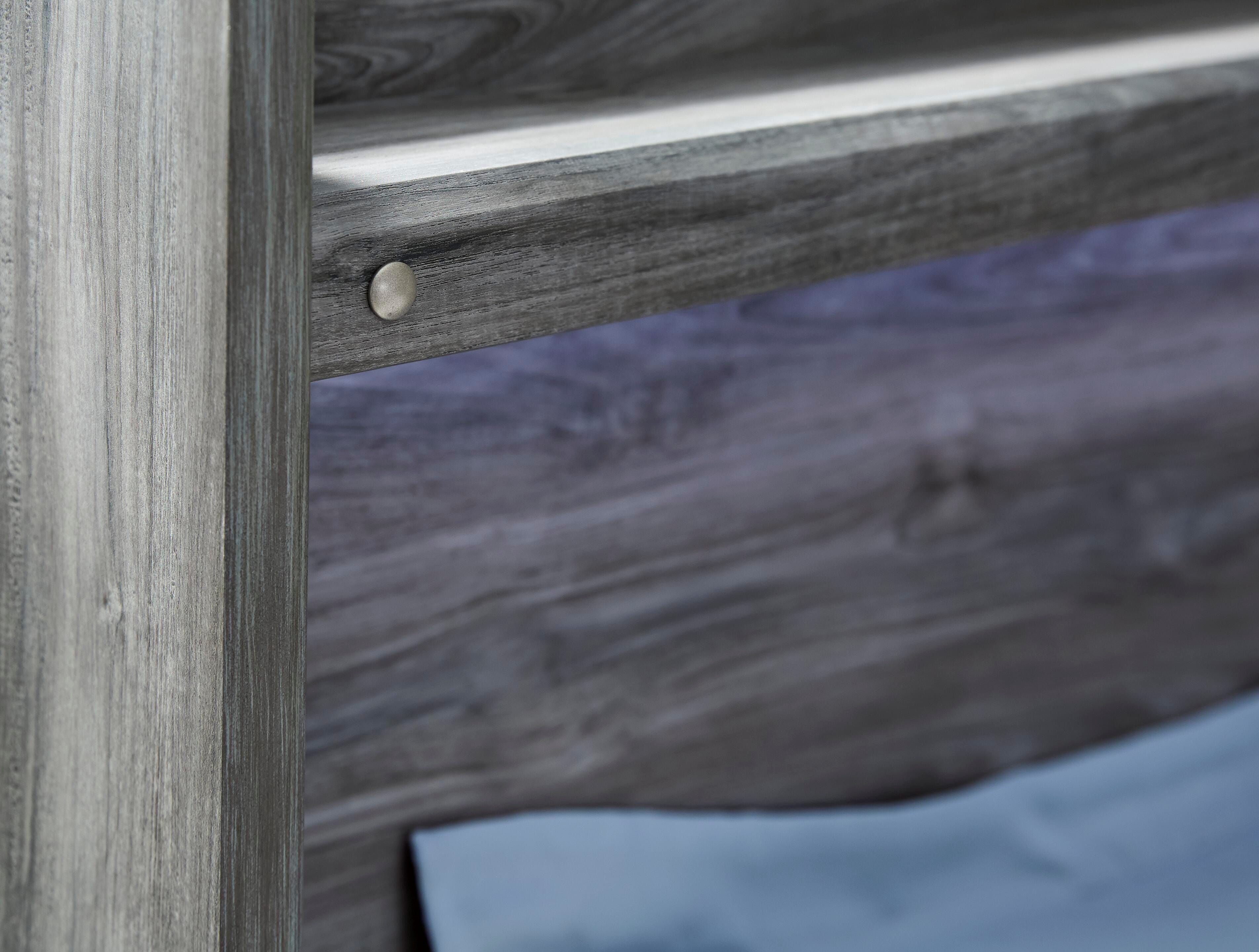 Baystorm Panel Headboard Bed, Dresser, Mirror and Nightstand