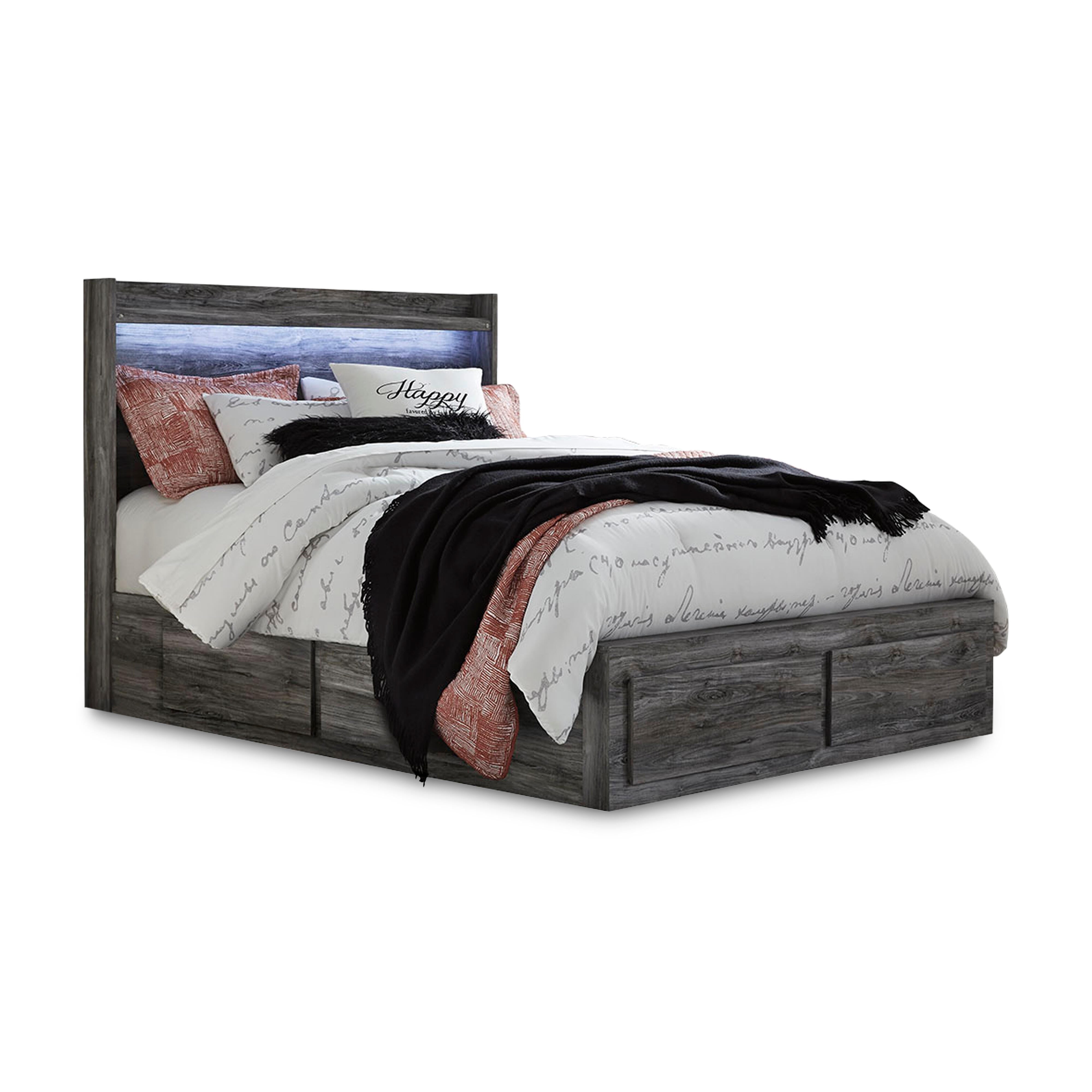 Baystorm Storage Bed, Dresser and 2 Nightstands