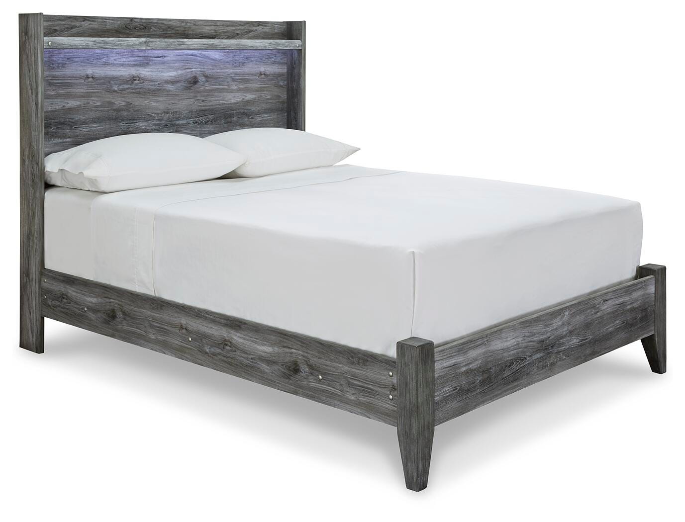 Seagrant Panel Bed and Nightstand