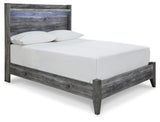 Seagrant Panel Bed and Nightstand
