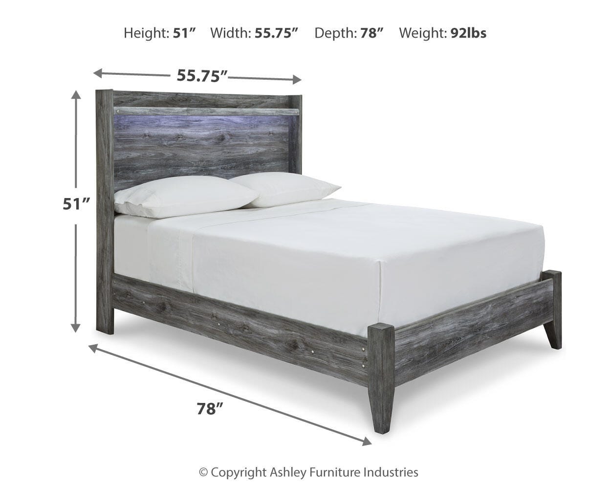 Seagrant Panel Bed and Chest