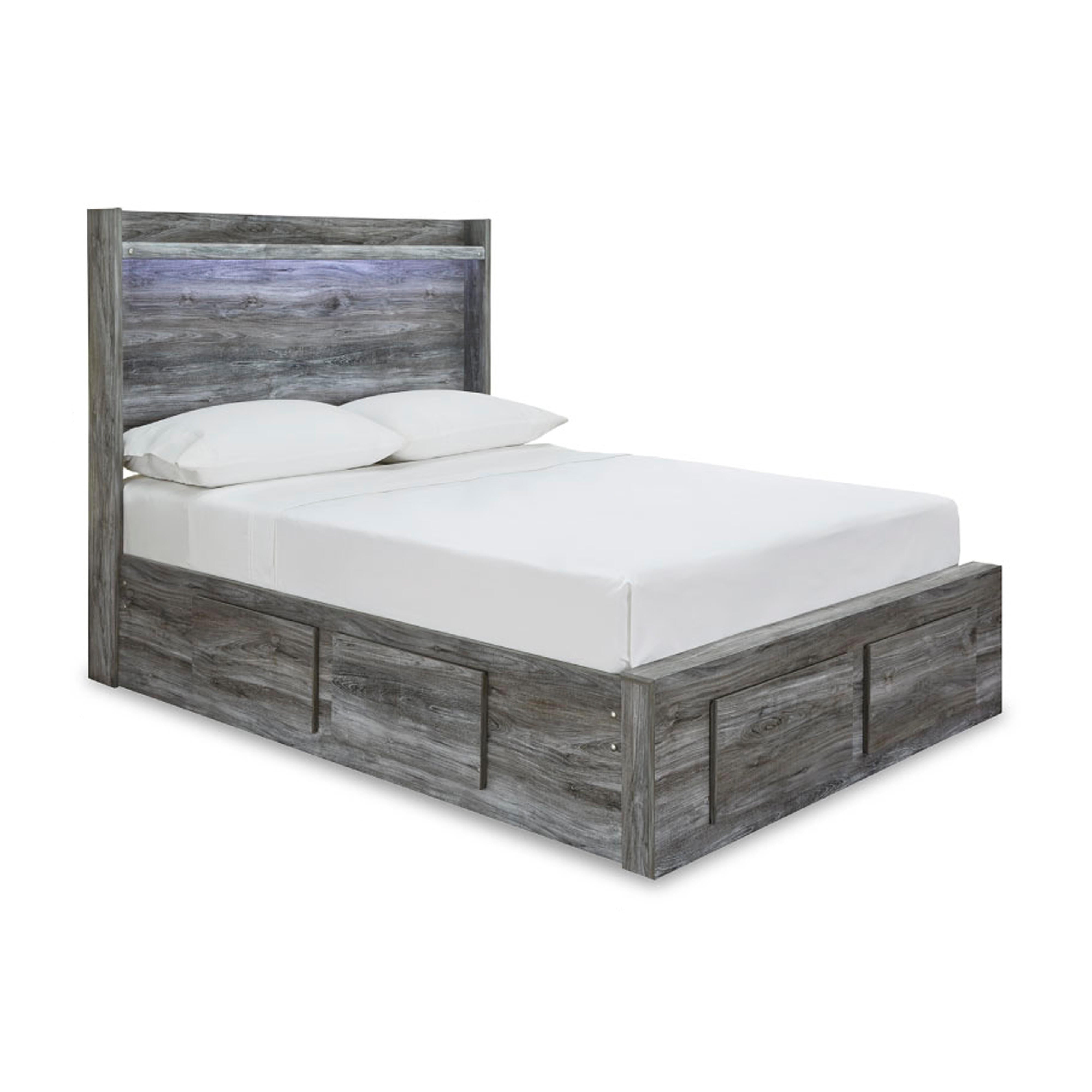 Baystorm Panel Storage Bed, Dresser and Nightstand