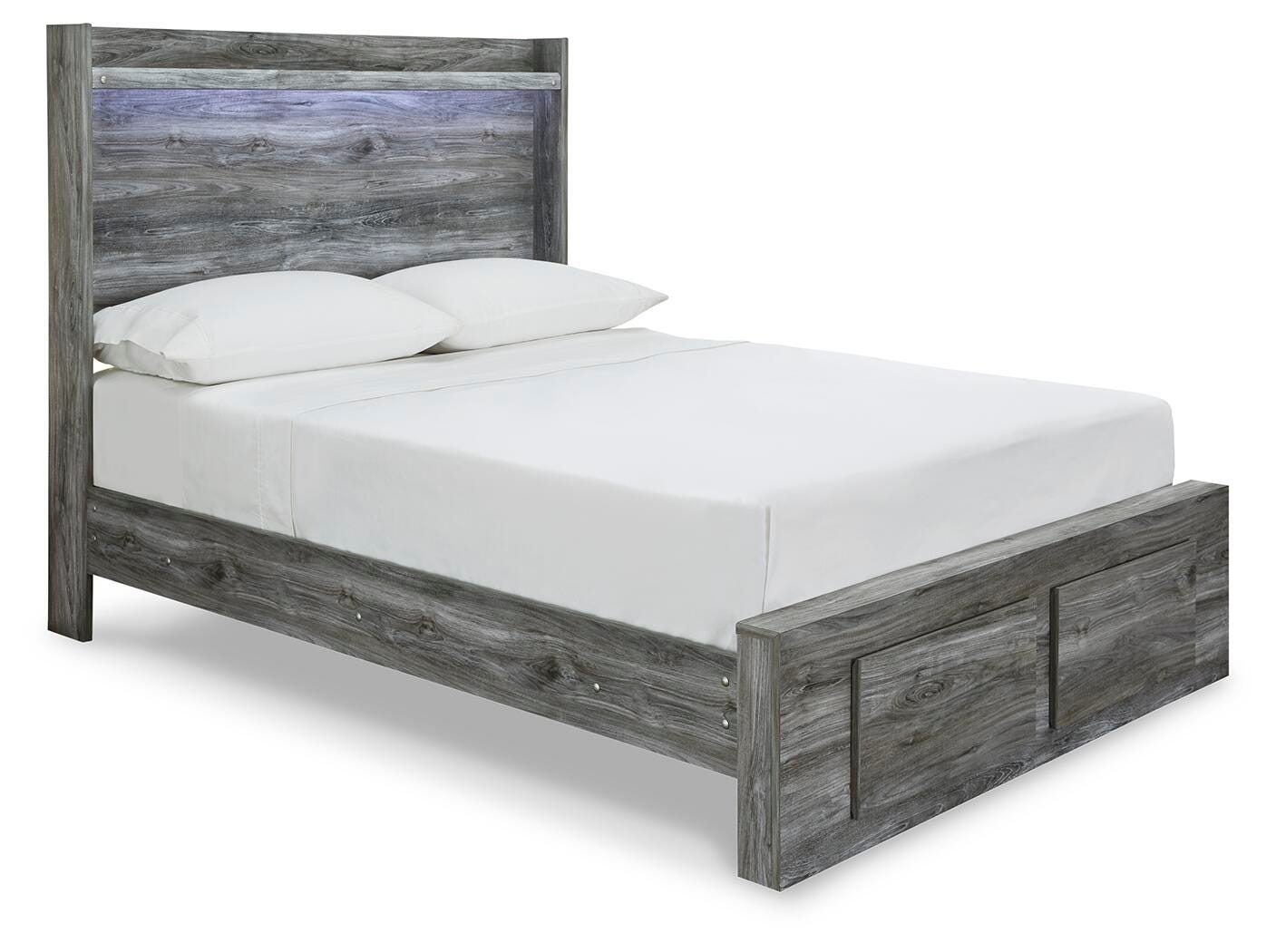 Baystorm Panel Bed with 4 Storage Drawers and Dresser