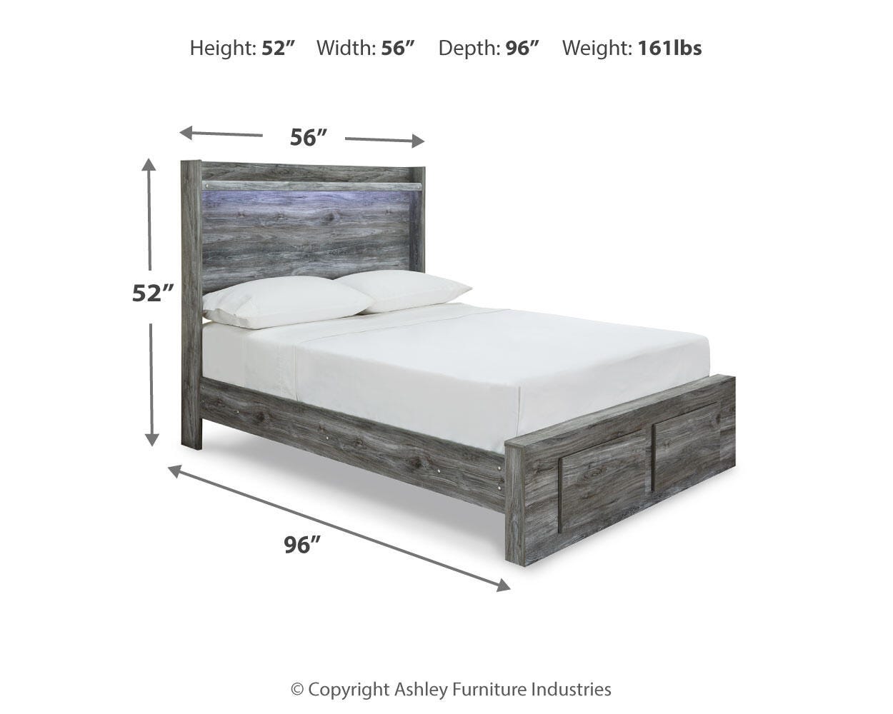 Seagrant Storage Bed, Dresser, Mirror and Nightstand