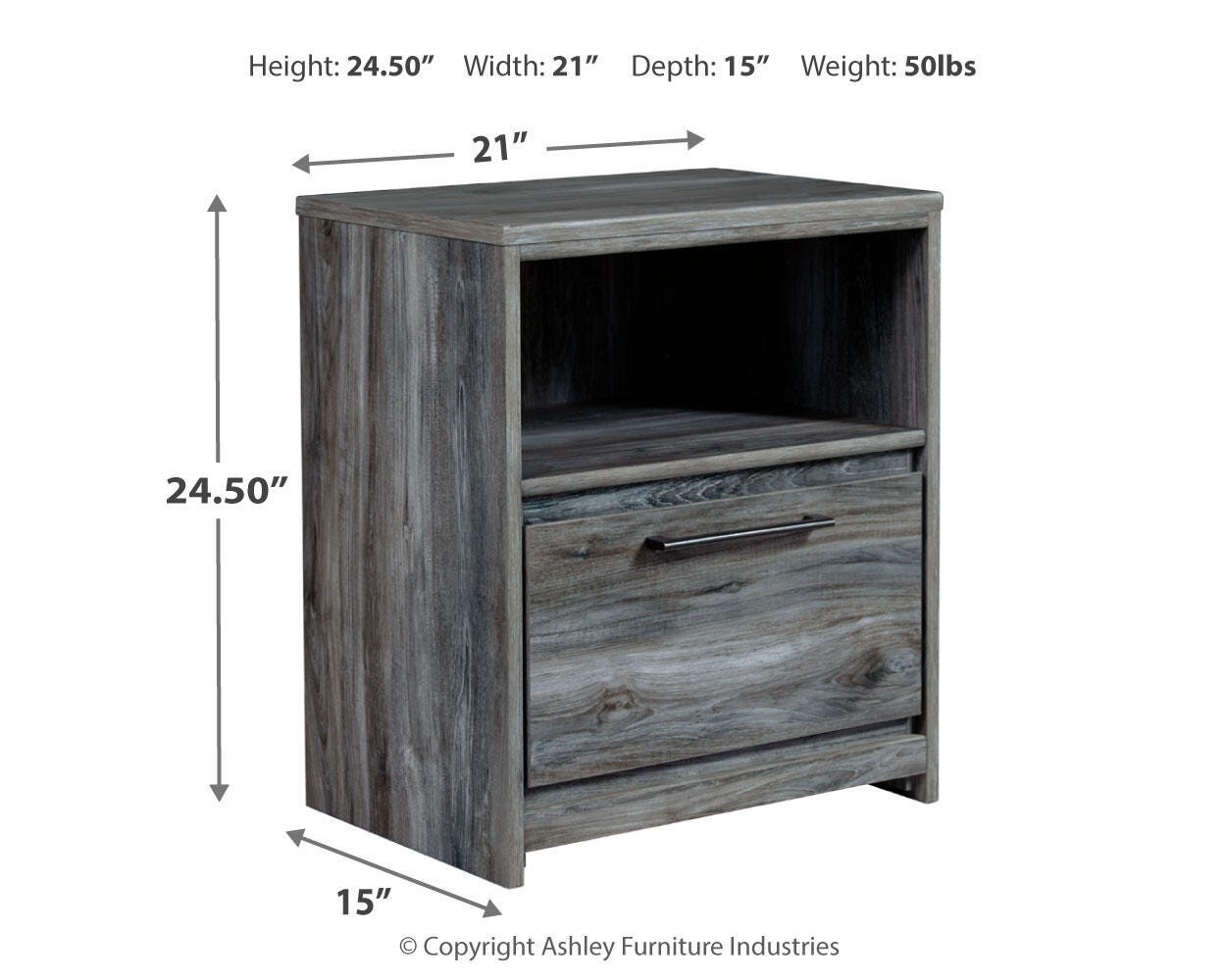Baystorm Panel Storage Bed, Dresser, Chest and 2 Nightstands