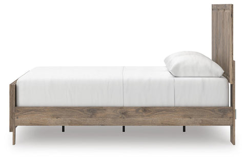 Rusticott Panel Bed, Dresser and Mirror