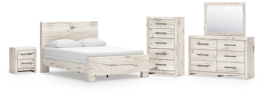Whitaker Panel Bed, Dresser, Mirror, Chest and Nightstand