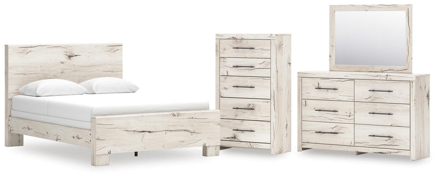 Whitaker Panel Bed, Dresser, Mirror and Chest