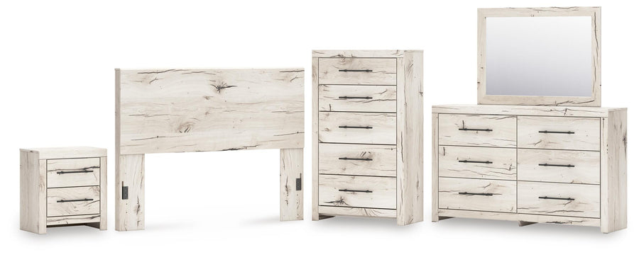 Whitaker Panel Headboard, Dresser, Mirror, Chest and Nightstand