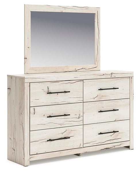 Whitaker Panel Bed, Dresser, Mirror and Nightstand