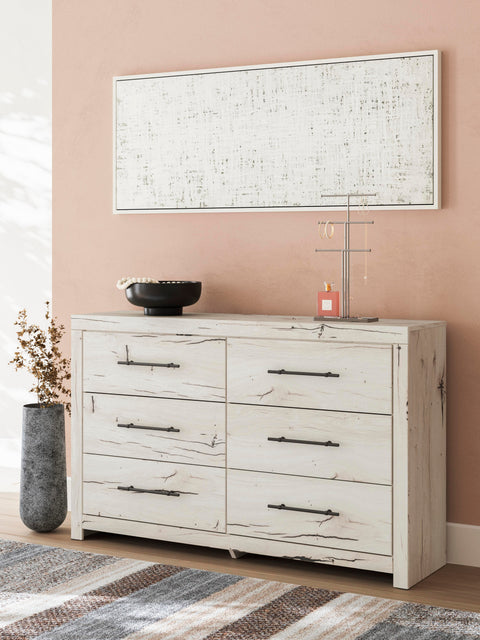 Whitaker Panel Headboard, Dresser and Mirror