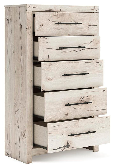 Whitaker Panel Storage Bed, Dresser, Mirror and Chest