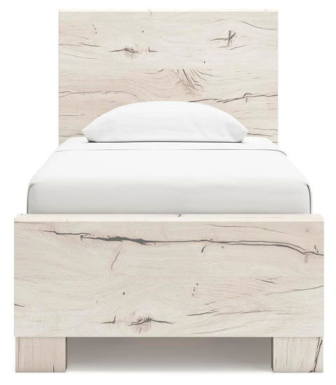 Whitaker Panel Bed with Storage, Dresser and Mirror
