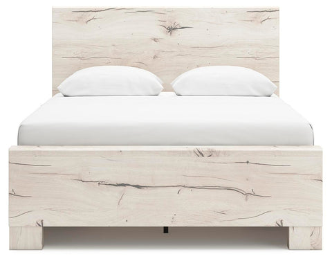 Whitaker Panel Bed with Storage, Dresser and Mirror