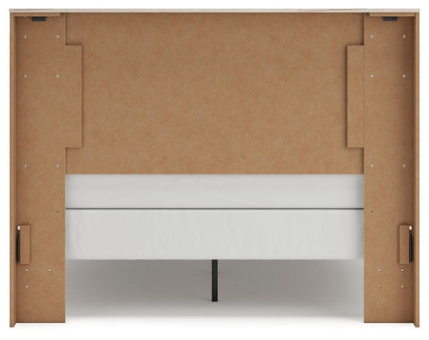 Whitaker Panel Bed and 2 Nightstands