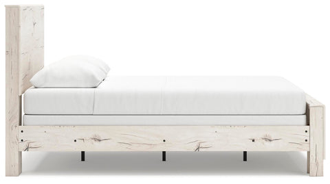 Whitaker Panel Bed and 2 Nightstands