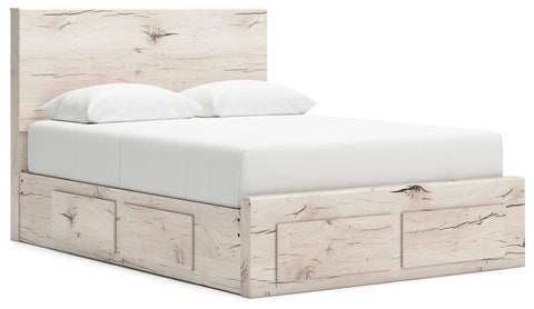 Whitaker Panel Storage Bed, Dresser and Mirror