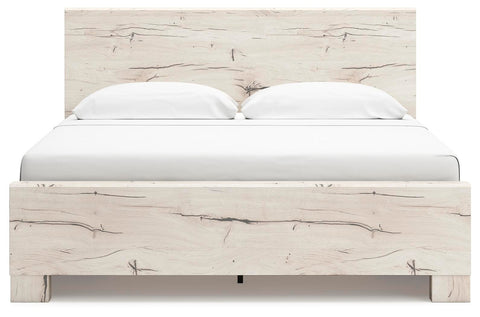Whitaker Panel Bed with Storage, Dresser and Mirror